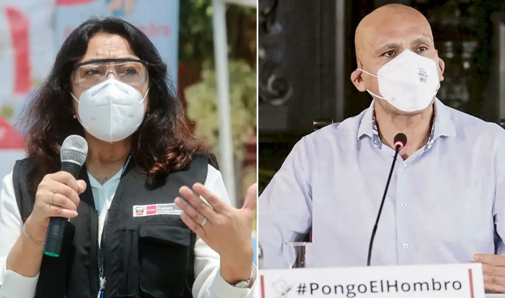 Bermúdez y Mendoza fueron citados para la sesión virtual conjunta del Congreso. Foto: composición/La República