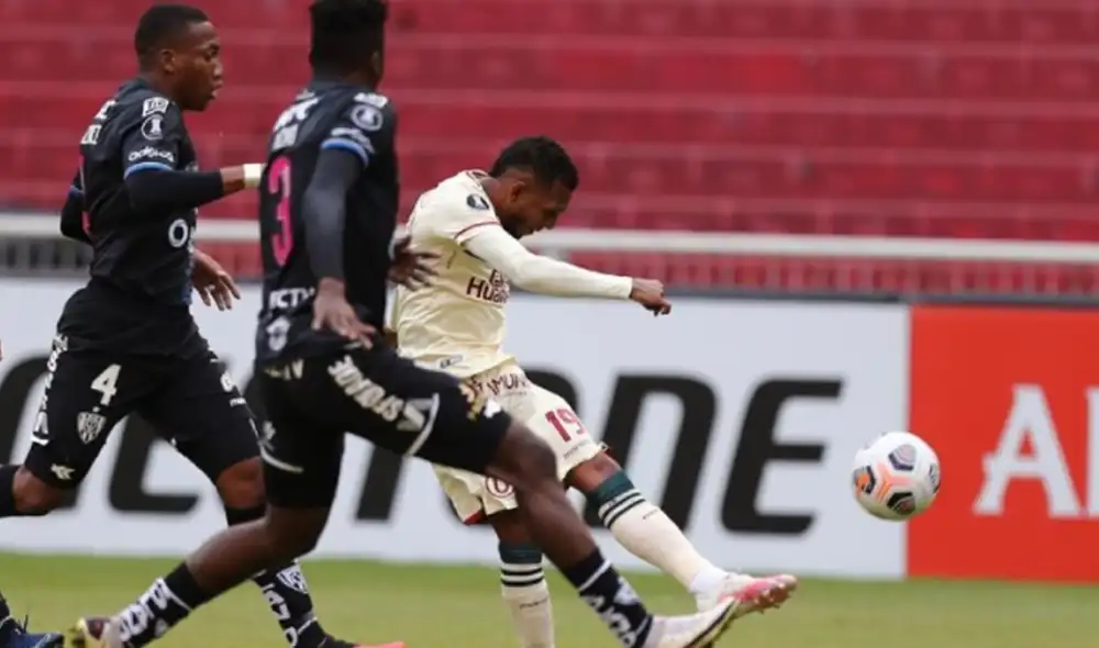 Universitario e Independiente del Valle se llevan una diferencia de tres puntos. Foto: EFE Universitario e Independiente del Valle se llevan una diferencia de tres puntos. Foto: EFE