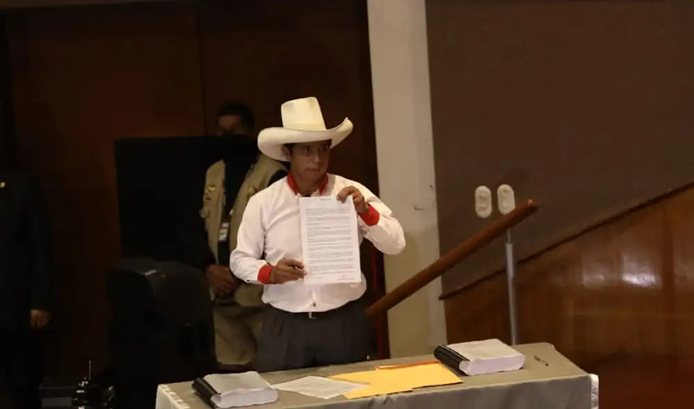 Castillo se enfrentará en la segunda vuelta electoral contra Keiko Fujimori. Foto: La República