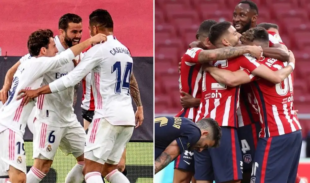 Real Madrid busca el bicampeonato y el Atlético Madrid una nueva corona tras siete años. Foto: composición/EFE Real Madrid busca el bicampeonato y el Atlético Madrid una nueva corona tras siete años. Foto: composición/EFE