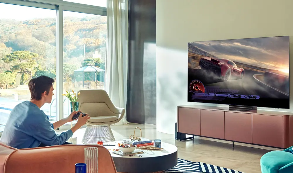 Estos nuevos televisores son ideales para los fans de los videojuegos. Foto: Samsung