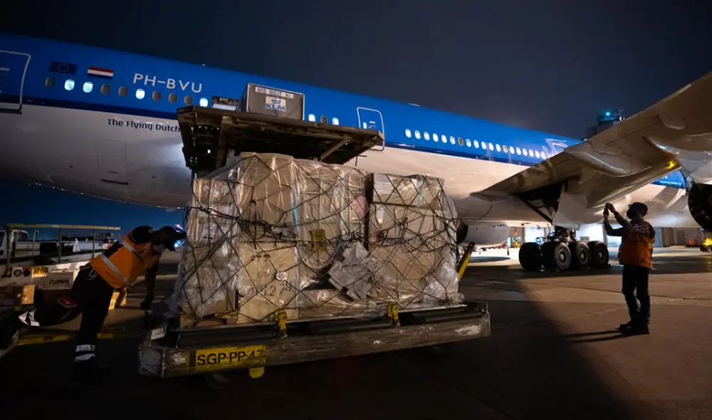 La próxima semana se espera que lleguen 790.000 dosis más de Pfizer. Foto: PCM La próxima semana se espera que lleguen 790.000 dosis más de Pfizer. Foto: PCM