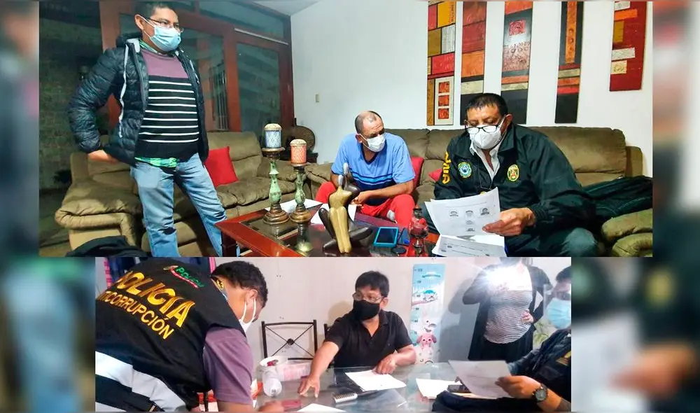 Intervención inició al promediar las 10.00 p. m. Foto: Cortesía DIRCOCOR PNP Intervención inició al promediar las 10.00 p. m. Foto: Cortesía DIRCOCOR PNP