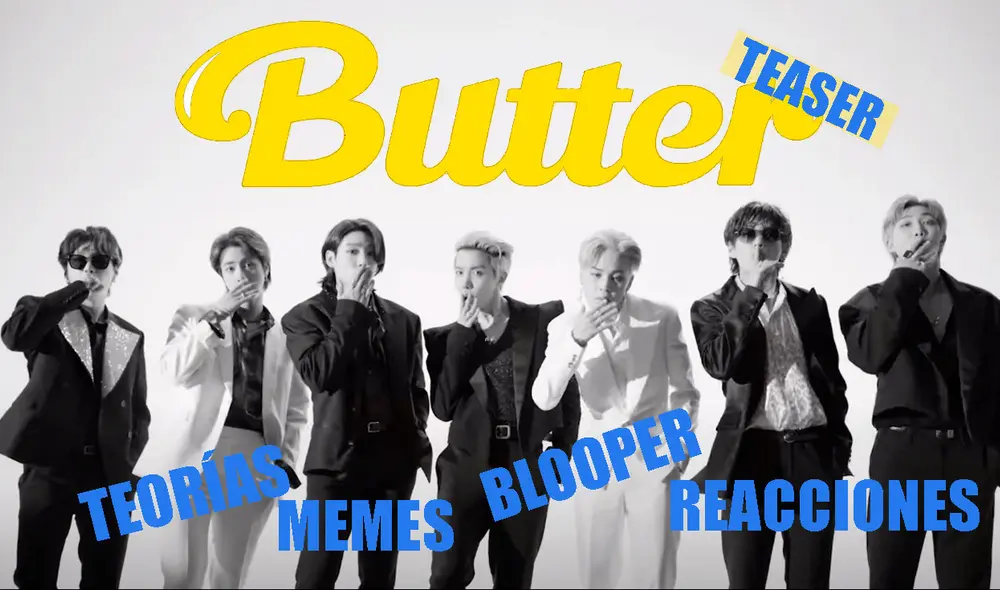 Todo lo que ARMY debe saber sobre el teaser de "Butter" de BTS. Foto: composición Diario La República