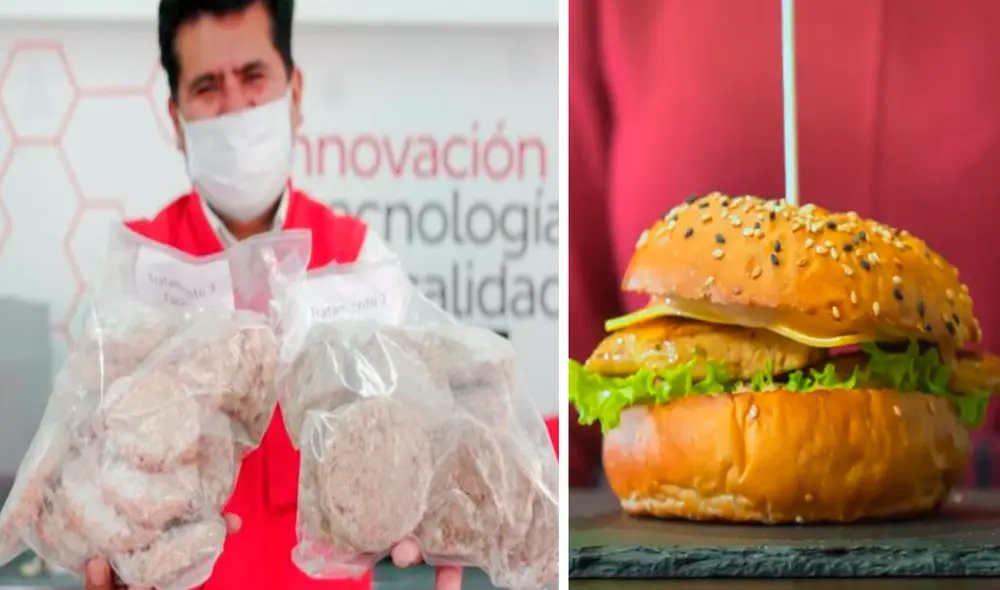 CITEtextil Camélidos Arequipa evalúa prototipos de hamburguesa. Foto: ITP