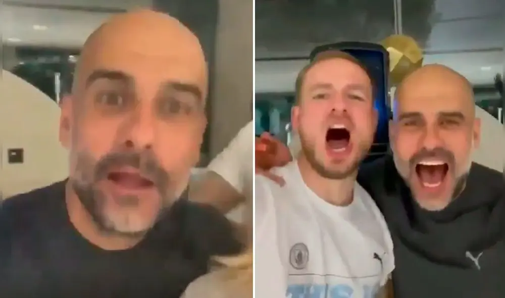 Pep Guardiola consiguió su tercera Premier League con Manchester City. Foto: Twitter