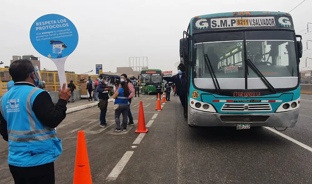 Campaña se realizó en la vía Evitamiento. Foto: Maria Pía Ponce / URPI-LR