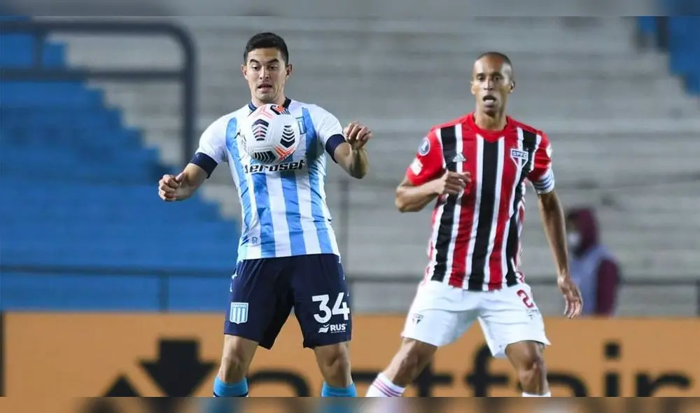 Sao Paulo vs. Racing disputarán a partir de las 7.30 p. m. (hora peruana). Foto: EFE