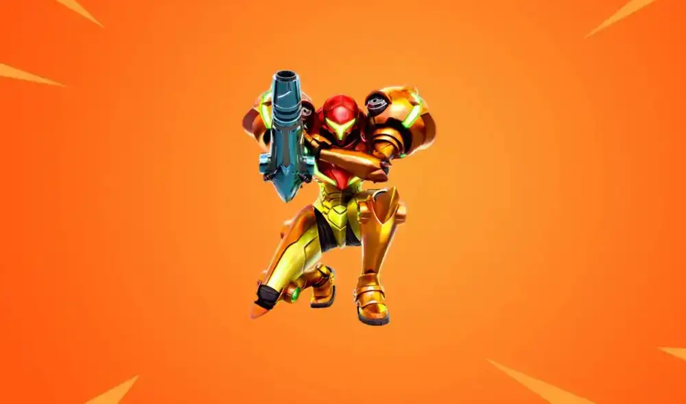 Durante el último cómic de Fortnite y Batman se aprecia la silueta de Samus Aran. Foto: Areajugones