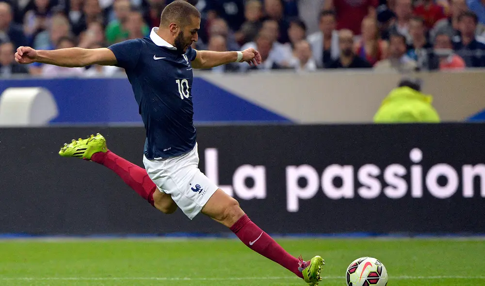 Benzema suma 27 goles con su selección. Foto: AFP