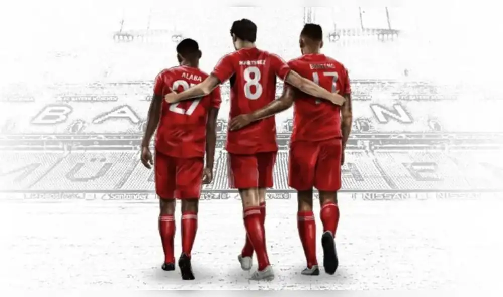 Martínez, Alaba y Boateng ganaron más de 20 títulos en el Bayern Múnich. Foto: Bayern Múnich