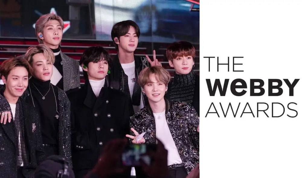 Los nominados a los Webby Awards 2021 fueron revelados en abril. Foto: composición LR/HYBE/Webby