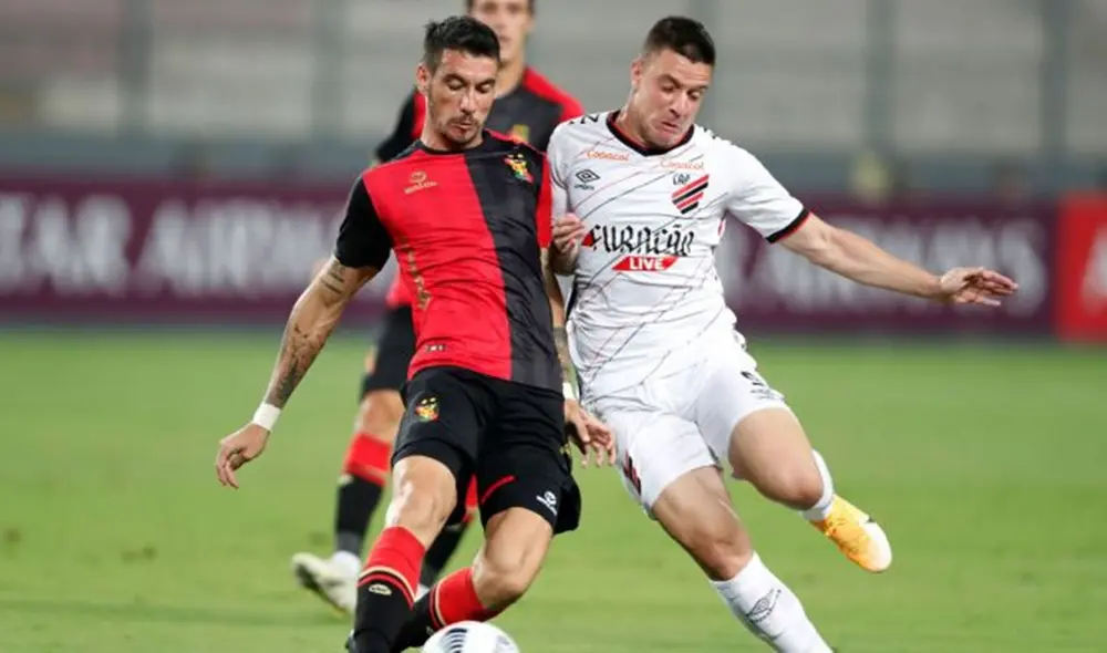 Melgar ganó 1-0 a Athletico Paranaense en la primera rueda de la Copa Sudamericana. Foto: EFE Melgar ganó 1-0 a Athletico Paranaense en la primera rueda de la Copa Sudamericana. Foto: EFE