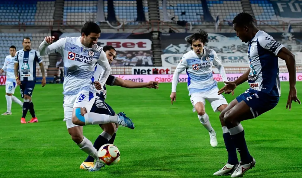 Pachuca cayó 1-0 ante Cruz Azul por el Torneo Guard1anes 2021. Foto: Liga MX