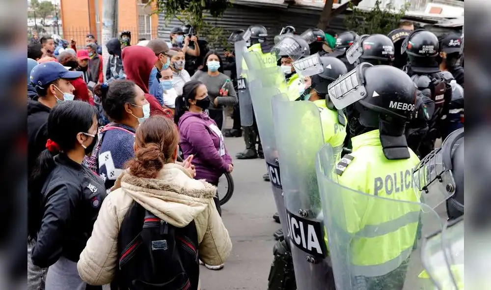 El Paro Nacional en Colombia se revitaliza pese a los intentos del Gobierno de Iván Duque de frustrar las protestas. Foto: EFE El Paro Nacional en Colombia se revitaliza pese a los intentos del Gobierno de Iván Duque de frustrar las protestas. Foto: EFE