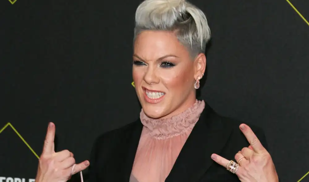Pink reveló que siempre fue uno de sus anhelos poder ser una inspiración para otros. Foto: AFP
