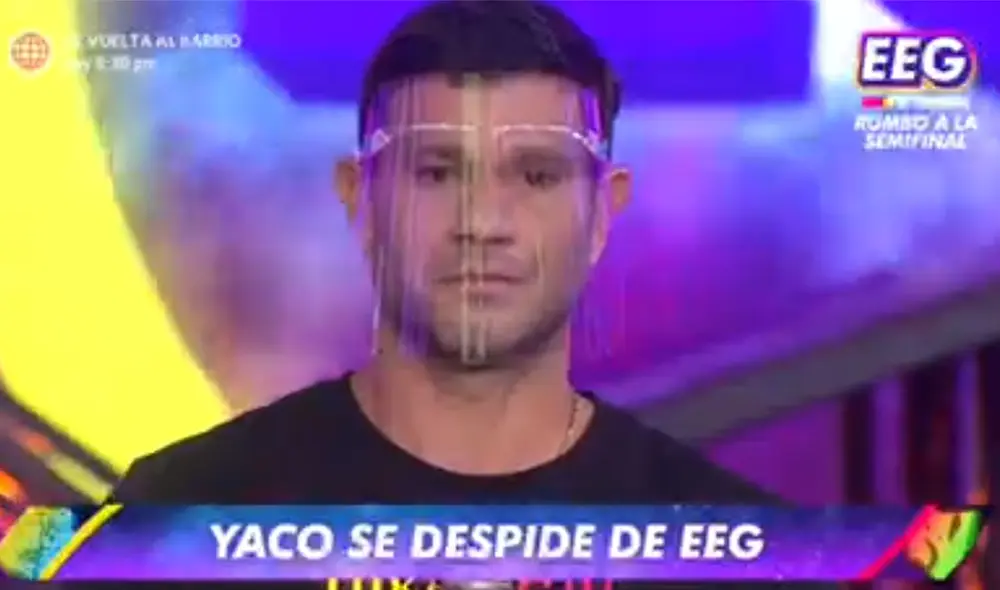 El capitán de los guerreros se despidió de sus compañeros, la producción y de Johanna San Miguel. Foto: captura de América TV