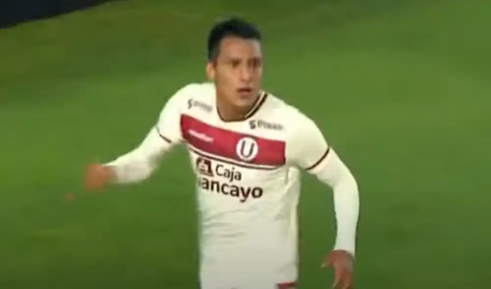Alex Valera suma cuatro goles con Universitario en la temporada 2021. Foto: Fox Sports 2
