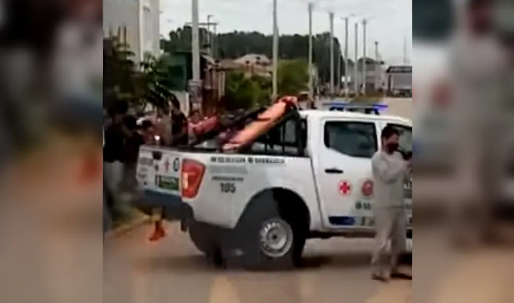 Hechos ocurrieron en la principal avenida del asentamiento humando César Vallejo. Foto: captura de ATV