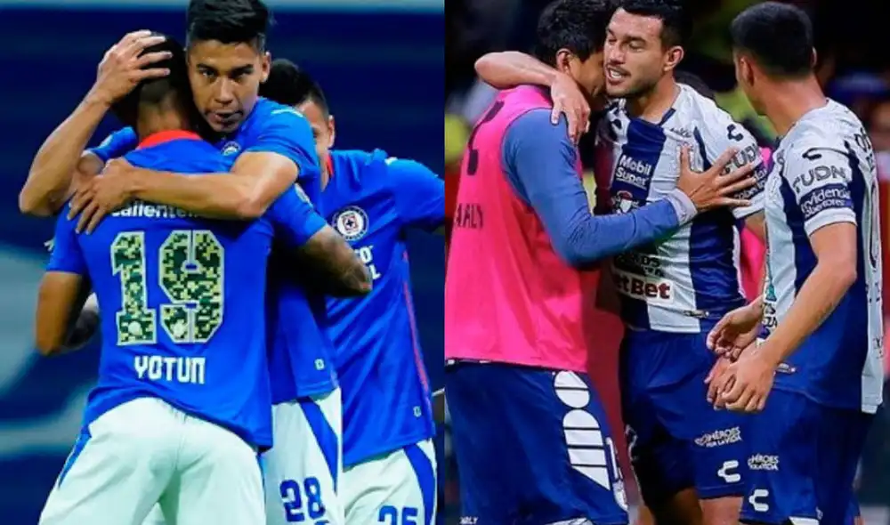 Cruz Azul vs. Pachuca jugarán este miércoles por las semifinales del campeonato mexicano. Foto: Composición / AFP y Twitter @Tuzos