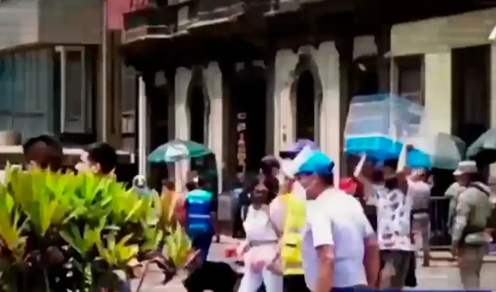 Gracias a la denuncia, una guarida con varios animales almacenados fue intervenida por agentes de la MML y de la PNP. Foto: captura de ATV