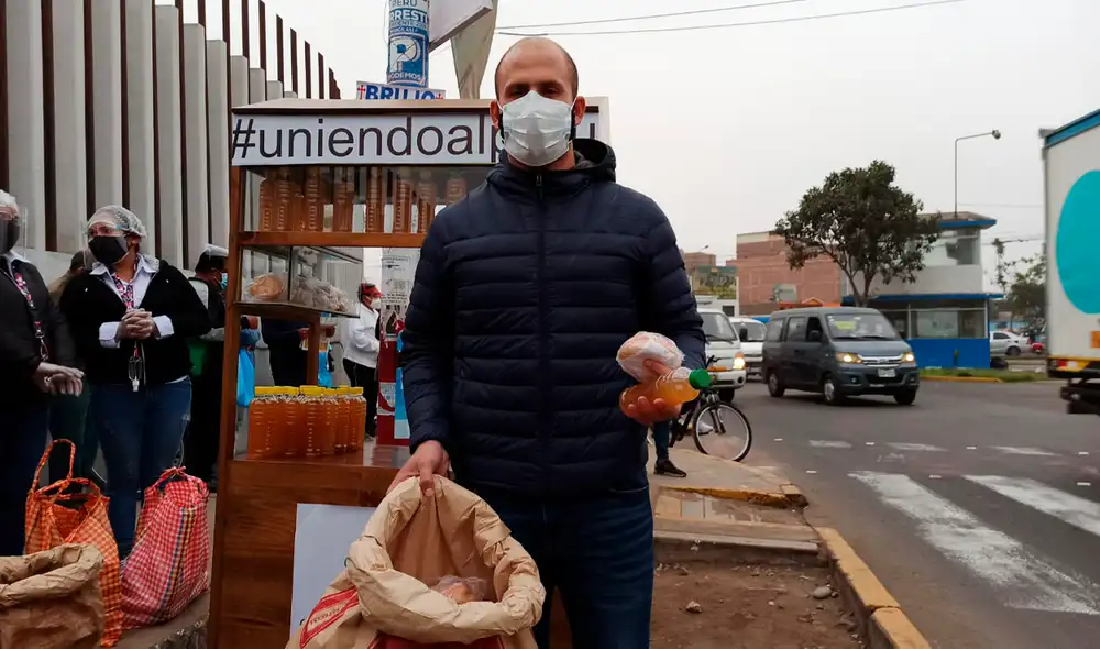 ONG trabaja desde el 2018 y a raíz de la pandemia realiza esta labor. Foto: Gianella Aguirre / URPI-GLR ONG trabaja desde el 2018 y a raíz de la pandemia realiza esta labor. Foto: Gianella Aguirre / URPI-GLR