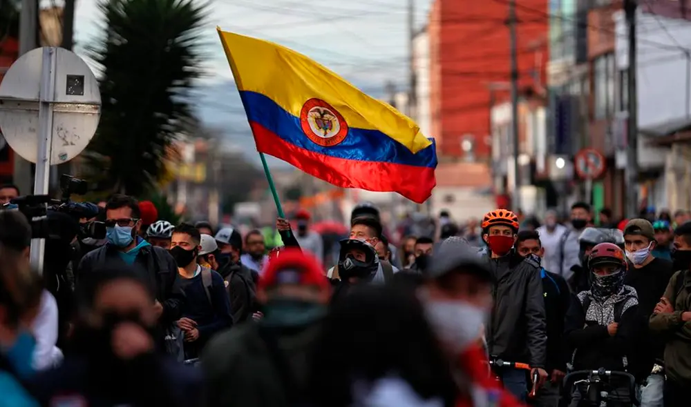 Los manifestantes insisten en que no debe haber reforma a la salud porque la que está estudiando el Congreso supone privatizaciones. Foto: DPA