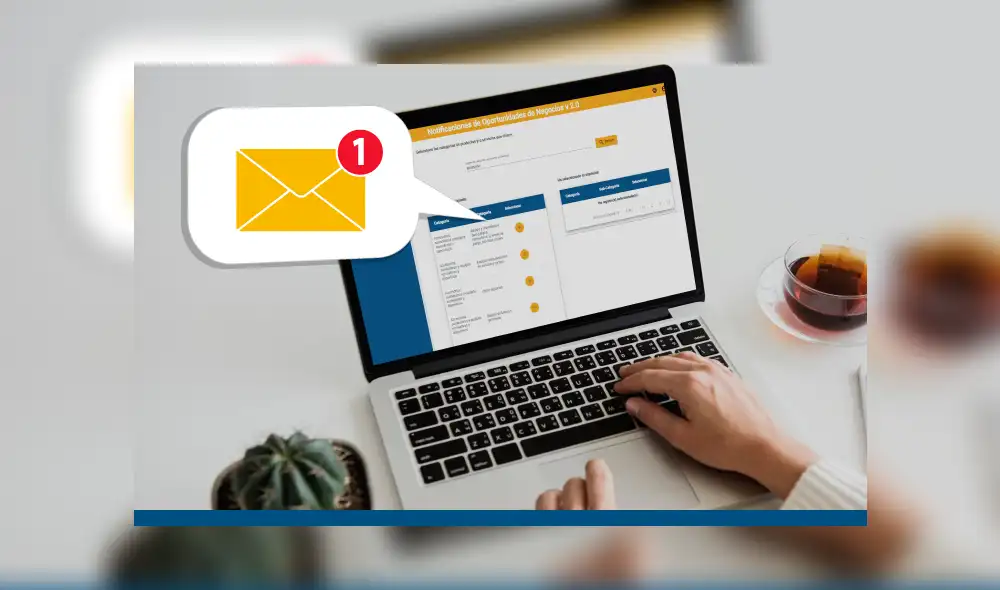 Se recibirán oportunidades de negocio por correo electrónico. Foto: OSCE