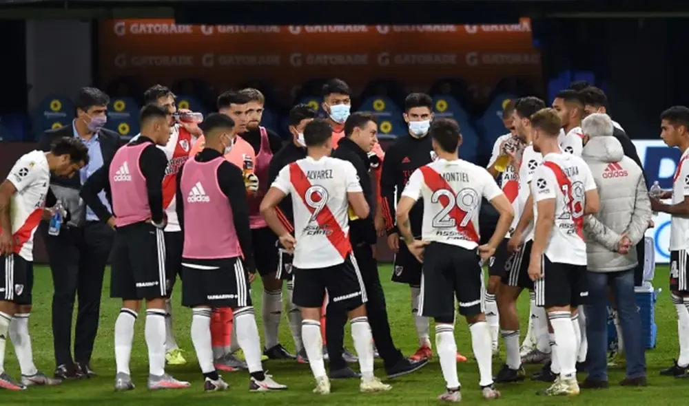 River Plate llega de ser eliminado de la Copa de la Liga Profesional de Argentina ante Boca Juniors. Foto: EFE