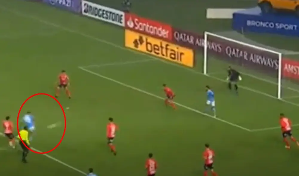 Martín Távara puso el 2-0 en el Nacional ante Rentistas. Foto: Fox Sports 2 Martín Távara puso el 2-0 en el Nacional ante Rentistas. Foto: Fox Sports 2