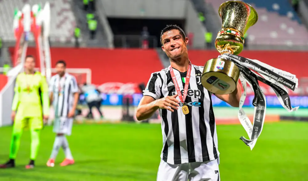 Cristiano Ronaldo jugó los 90 minutos en el triunfo de la Juventus contra Atalanta por la Copa Italia. Foto: AFP