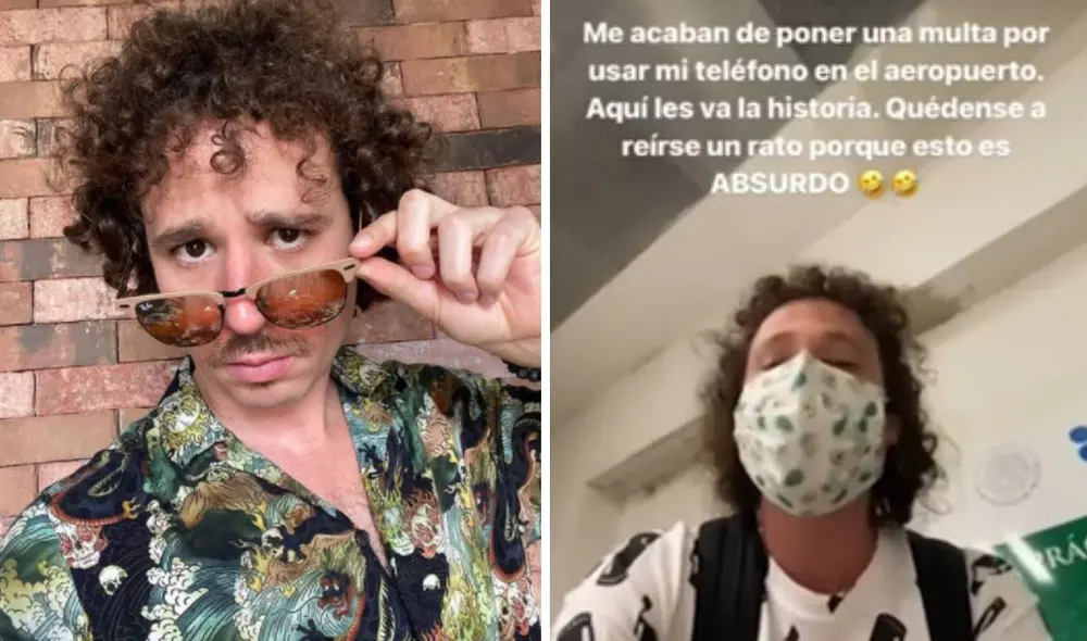 Luisito comunica fue multado con más de 6.000 pesos por “usar su teléfono” en el aeropuerto de México. Foto: Luisito Comunica / Instagram Luisito comunica fue multado con más de 6.000 pesos por “usar su teléfono” en el aeropuerto de México. Foto: Luisito Comunica / Instagram