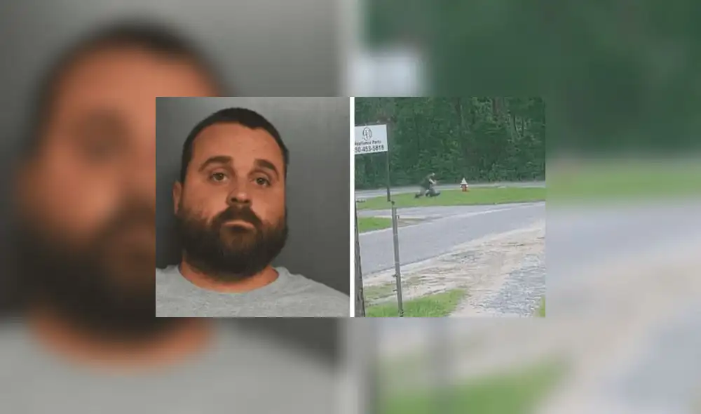 Jared Paul Stanga está detenido en la cárcel del condado. Foto: captura Jared Paul Stanga está detenido en la cárcel del condado. Foto: captura