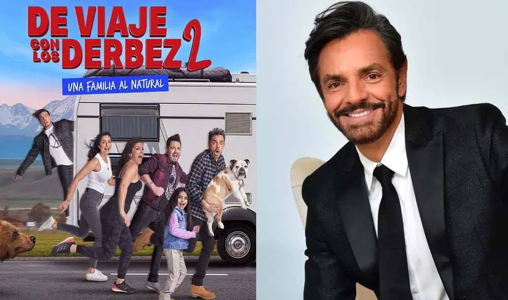 Eugenio Derbez y su familia se reúnen para una segunda aventura. Foto: Amazon Prime Video/@ederbez/Instagram