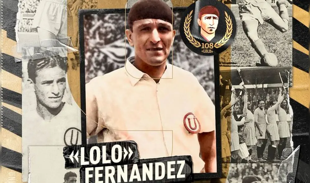 'Lolo' Fernández es el máximo artillero de la 'U' con 156 tantos. Foto: Universitario de Deportes 'Lolo' Fernández es el máximo artillero de la 'U' con 156 tantos. Foto: Universitario de Deportes