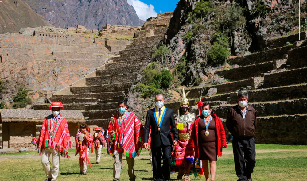 Representantes de Colombia, Bolivia, Chile, Ecuador y Perú aprobaron reconocimiento. Foto: Municipalidad de Ollantaytambo Representantes de Colombia, Bolivia, Chile, Ecuador y Perú aprobaron reconocimiento. Foto: Municipalidad de Ollantaytambo