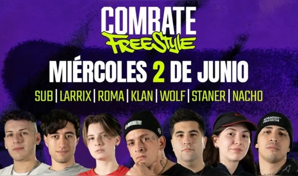 Combate Freestyle en Argentina buscará a su segundo campeón del 2021. Foto: Space
