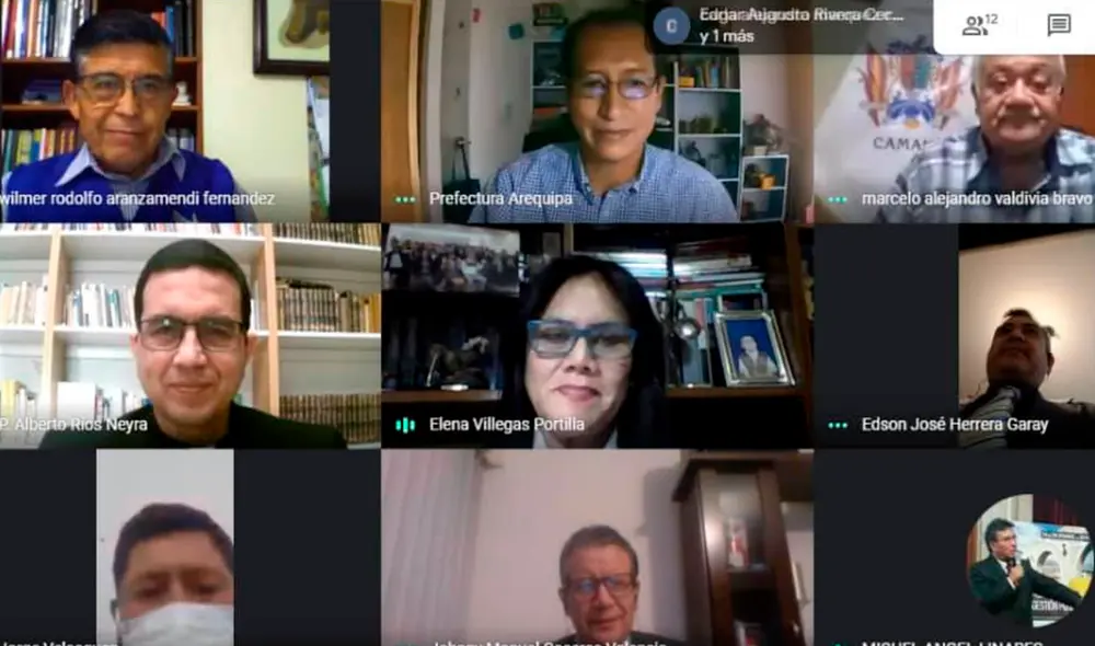 Algunos de los ausentes fueron los alcaldes de Arequipa, Caylloma y Castilla. Foto: Corte Superior de Justicia de Arequipa
