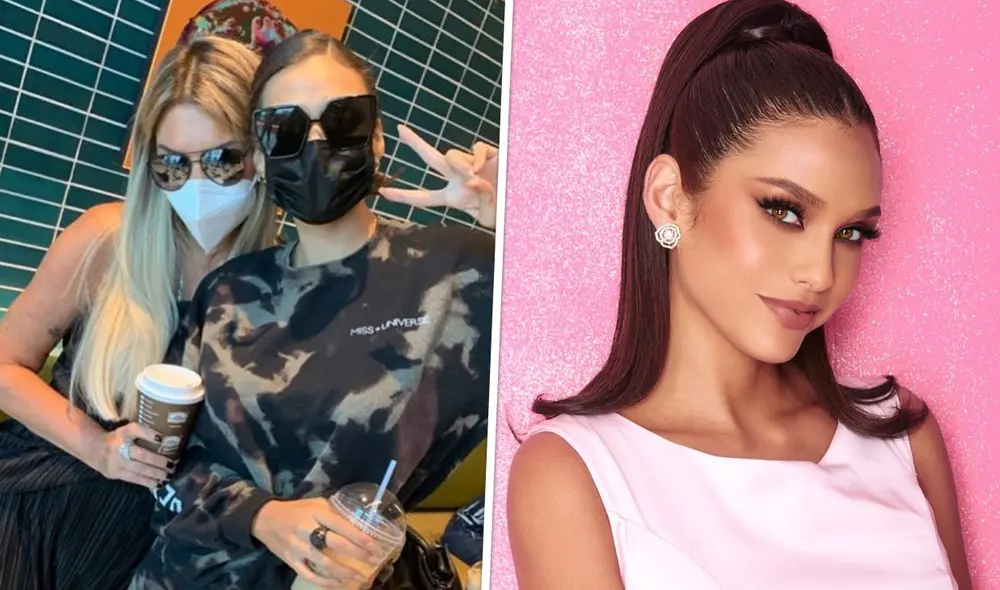 Jessica Newton agradece a Janick Maceta por representar a Perú ante el mundo en el Miss Universo 2021. Foto: Jessica Newton/ Instagram/ Janick Maceta/ Instagram