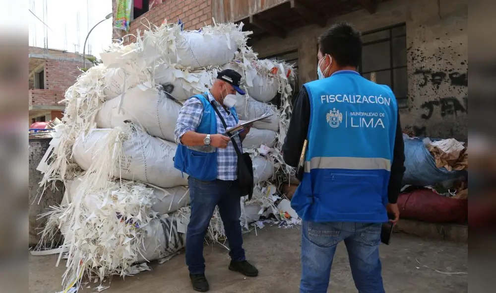 En la inspección se pudo comprobar que ningún depósito contaba con licencia de funcionamiento ni certificado ITSE. Foto: Municipalidad de Lima