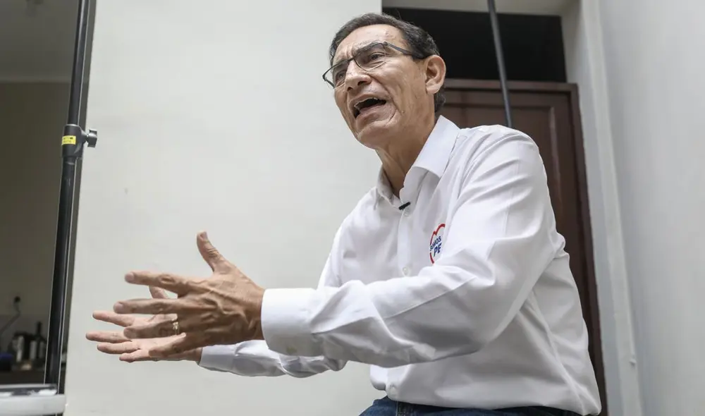 Vizcarra fue inhabilitado por el Congreso para ejercer funciones públicas por 10 años. Foto: La República Vizcarra fue inhabilitado por el Congreso para ejercer funciones públicas por 10 años. Foto: La República