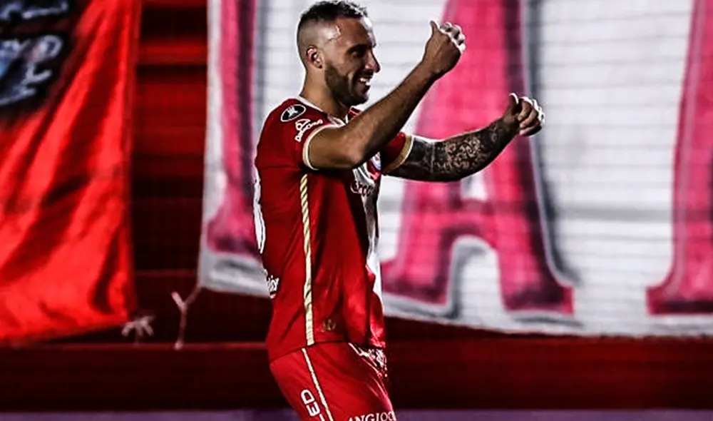 Emanuel Herrera le dio el triunfo a Argentinos Juniors en la Copa Libertadores. Foto: ESPN. Emanuel Herrera le dio el triunfo a Argentinos Juniors en la Copa Libertadores. Foto: ESPN.
