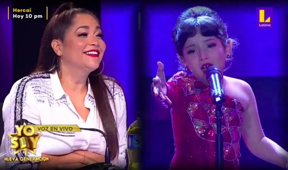 A pesar de su corta edad, la niña aseguró no tener miedo de enfrentarse a contrincantes más grandes que ella porque confía en su talento. Foto: captura de Latina