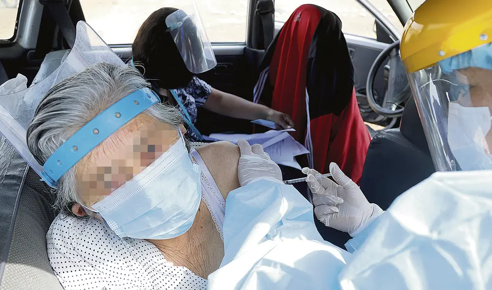 Dosis. Pacientes con condiciones especiales no harán colas y podrán ir con un acompañante. Foto: difusión Dosis. Pacientes con condiciones especiales no harán colas y podrán ir con un acompañante. Foto: difusión