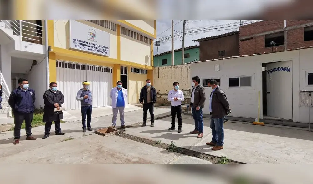 Autoridades inspeccionaron terreno donde se instalará planta de oxígeno. Foto: GRLL
