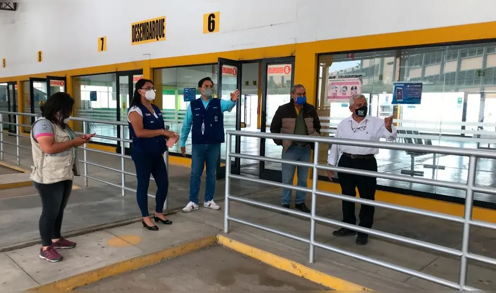 Terminal de transporte será empleado para estrategia vacunar car en Lambayeque. Foto: Geresa