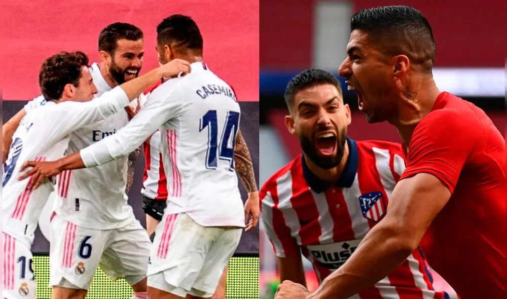 Atlético de Madrid y Real Madrid tienen opciones para salir campeones de LaLiga. Foto: EFE