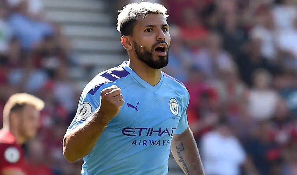 Sergio Agüero finaliza contrato con el City en junio de este 2021. Foto: EFE