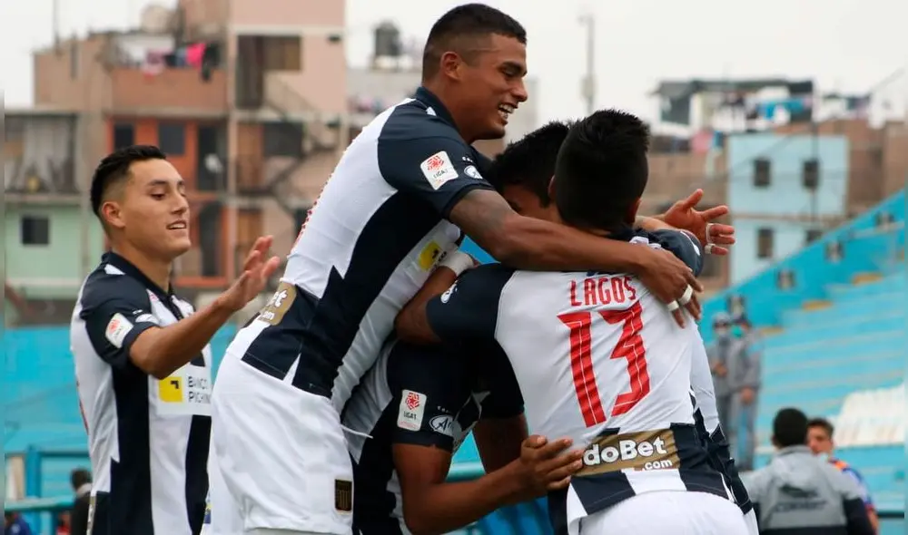 Los blanquiazules ganaron con tantos de 'Tato' Rojas y Ricardo Lagos. Foto: Liga de Fútbol Profesional Los blanquiazules ganaron con tantos de 'Tato' Rojas y Ricardo Lagos. Foto: Liga de Fútbol Profesional