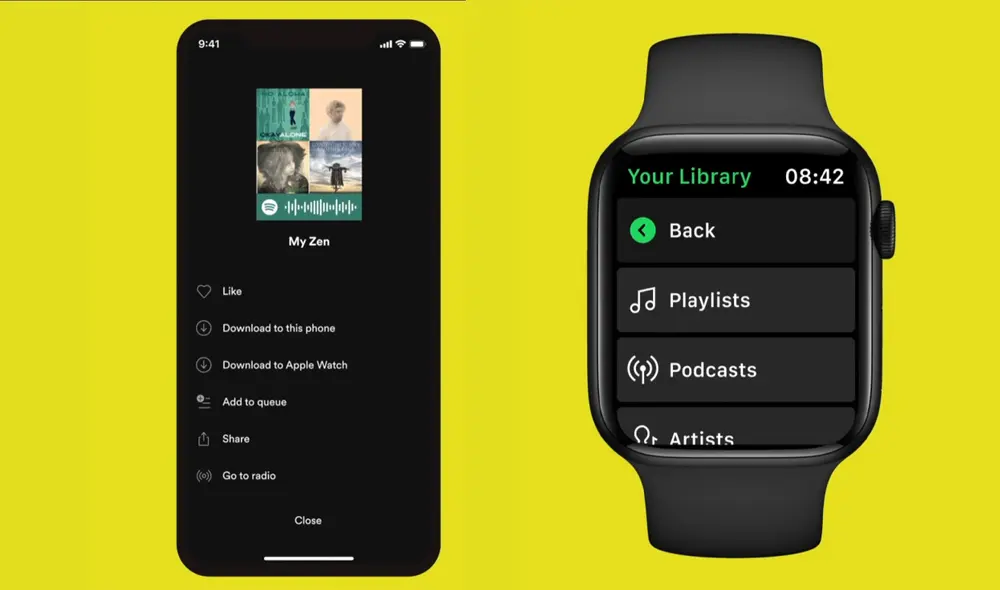 Hace poco Android dio la primicia y ahora Apple se suma a la nueva función de Spotify. Foto: captura de Youtube